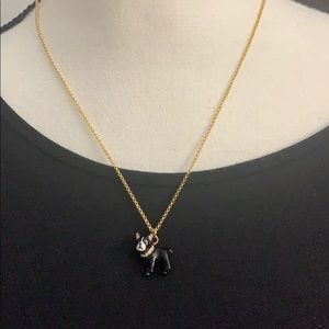 Kate Spade Antoine Dog Pendant Necklace